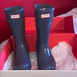Hunter rain boots short